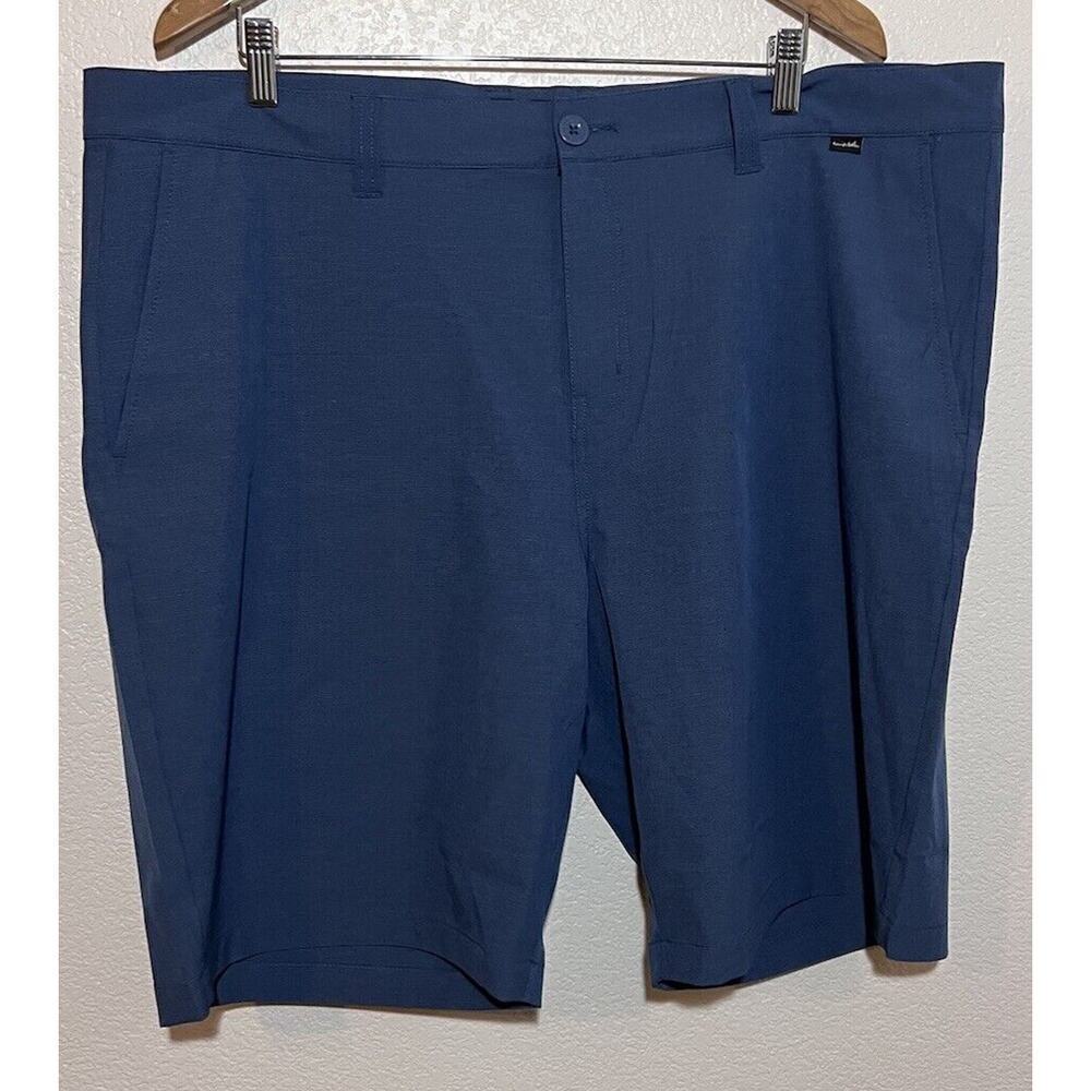 Travis Mathew Shorts Mens 42 Blue Golf Pockets Golf Sports Adult Chino